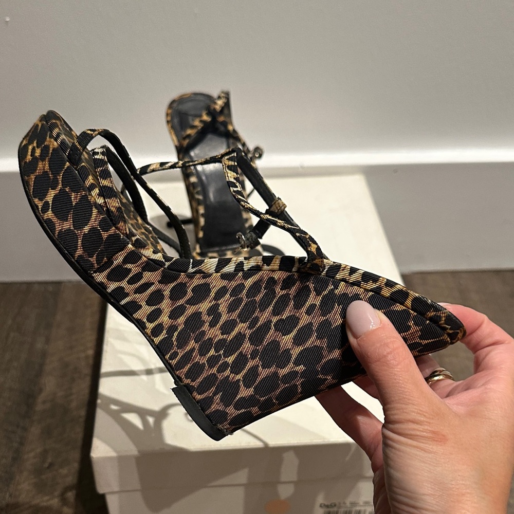 D&G Animal Print Women's Heels - Picture 7 of 9